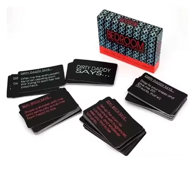 Bedroom Command Adult Card Entertainment Game Fun 108 Card Hen Party Valentine Spice You Couple with the Perfect Gift