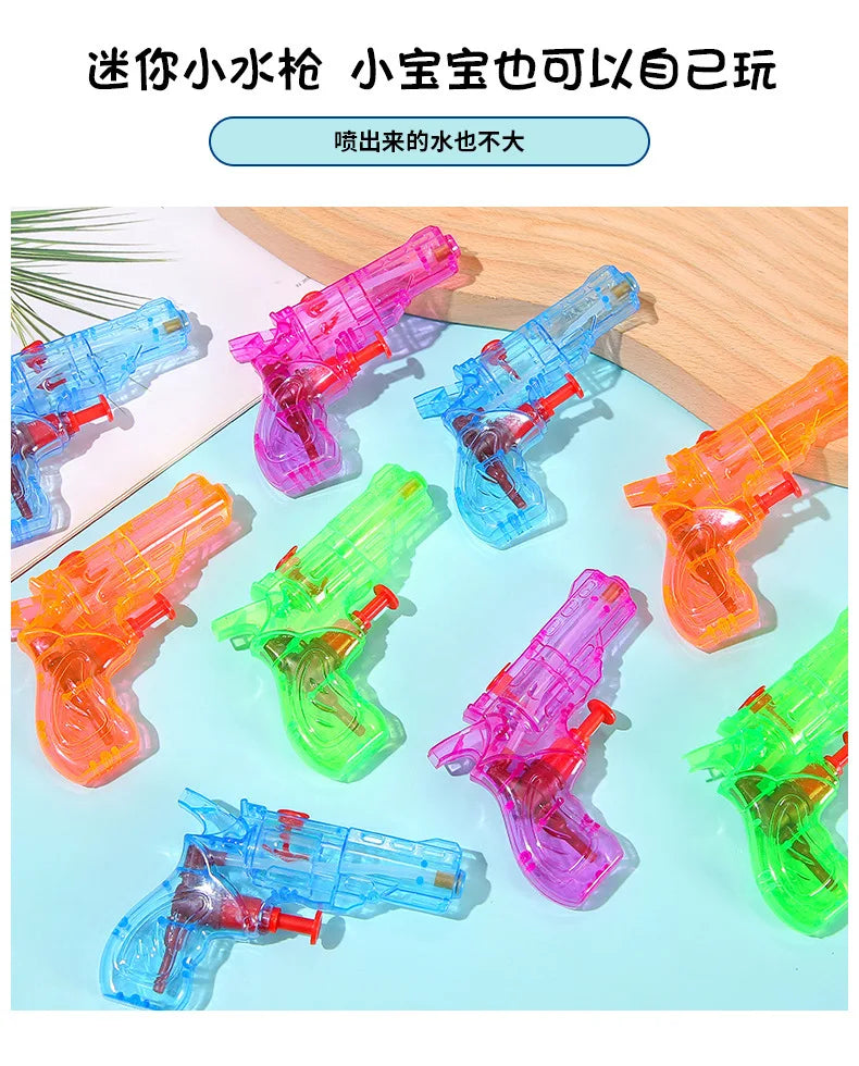 10/5Pcs Mini Water Guns Children Birthday Toys Outdoor Game Hawaii Beach Toy Pool Party Favors Christmas Gift Pinata Fillers