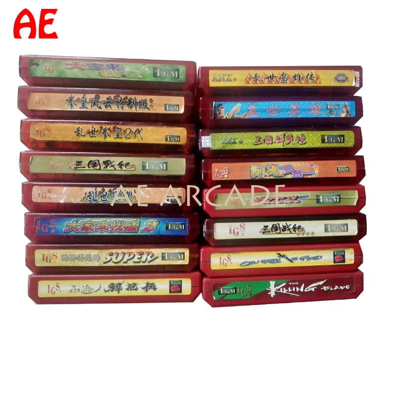 IGS PGM Arcade Game Card Classic Retro PolyGameMaster Motherboard  Parts Collectible Bee Storm EspGaluda Ketsui The Gladiator