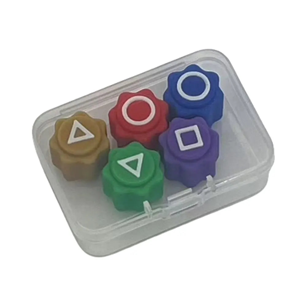 Gonggi Jack Stone Pebbles Set Funny Stone Catching Game Korean Traditional Hand Eye Coordination Training Play Games