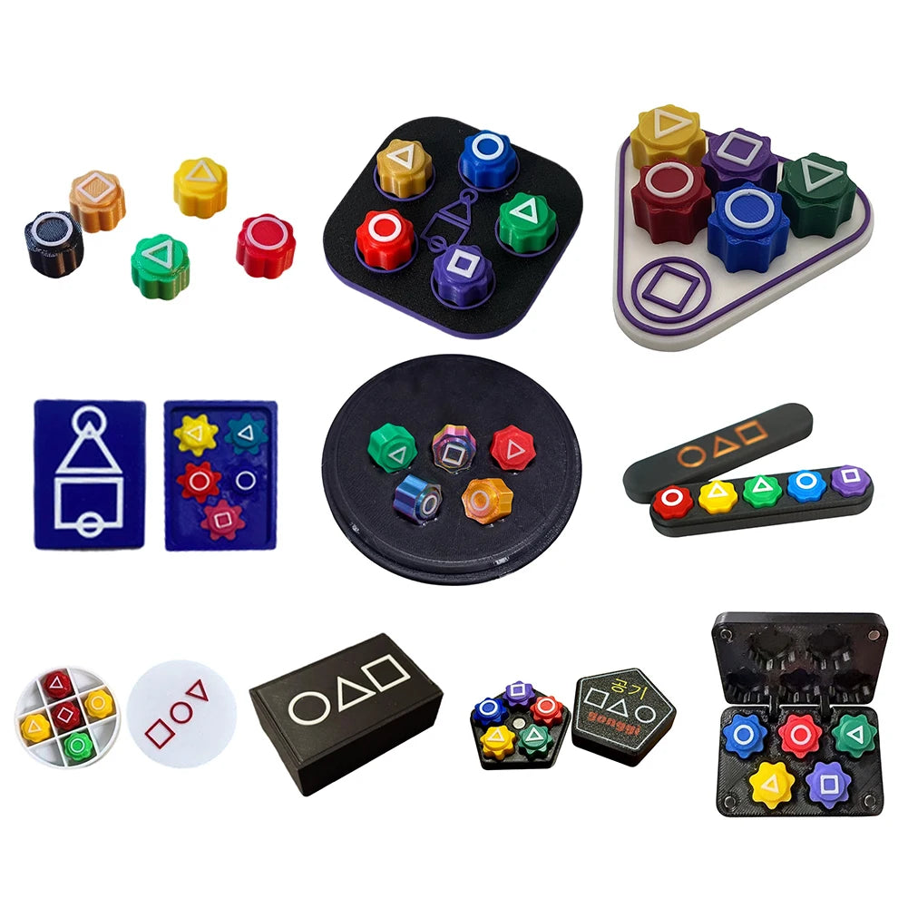 Gonggi Jack Stone Pebbles Set Funny Stone Catching Game Korean Traditional Hand Eye Coordination Training Play Games