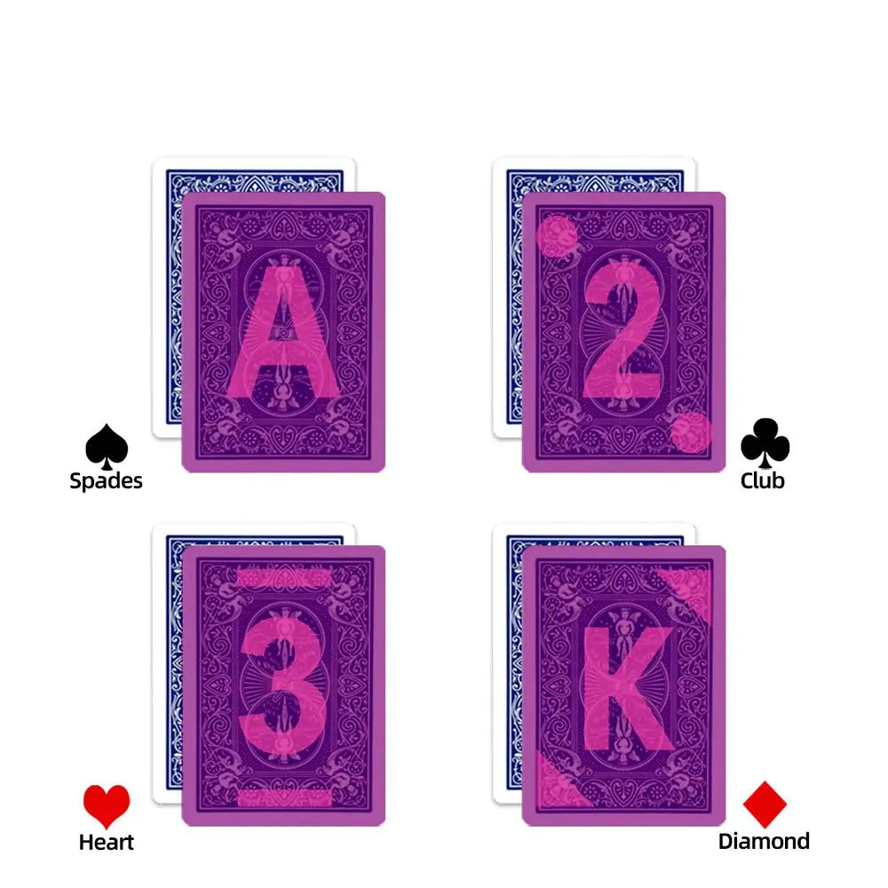Poker Cheating Glasses For Marked Deck Tricks(Only Glasses)