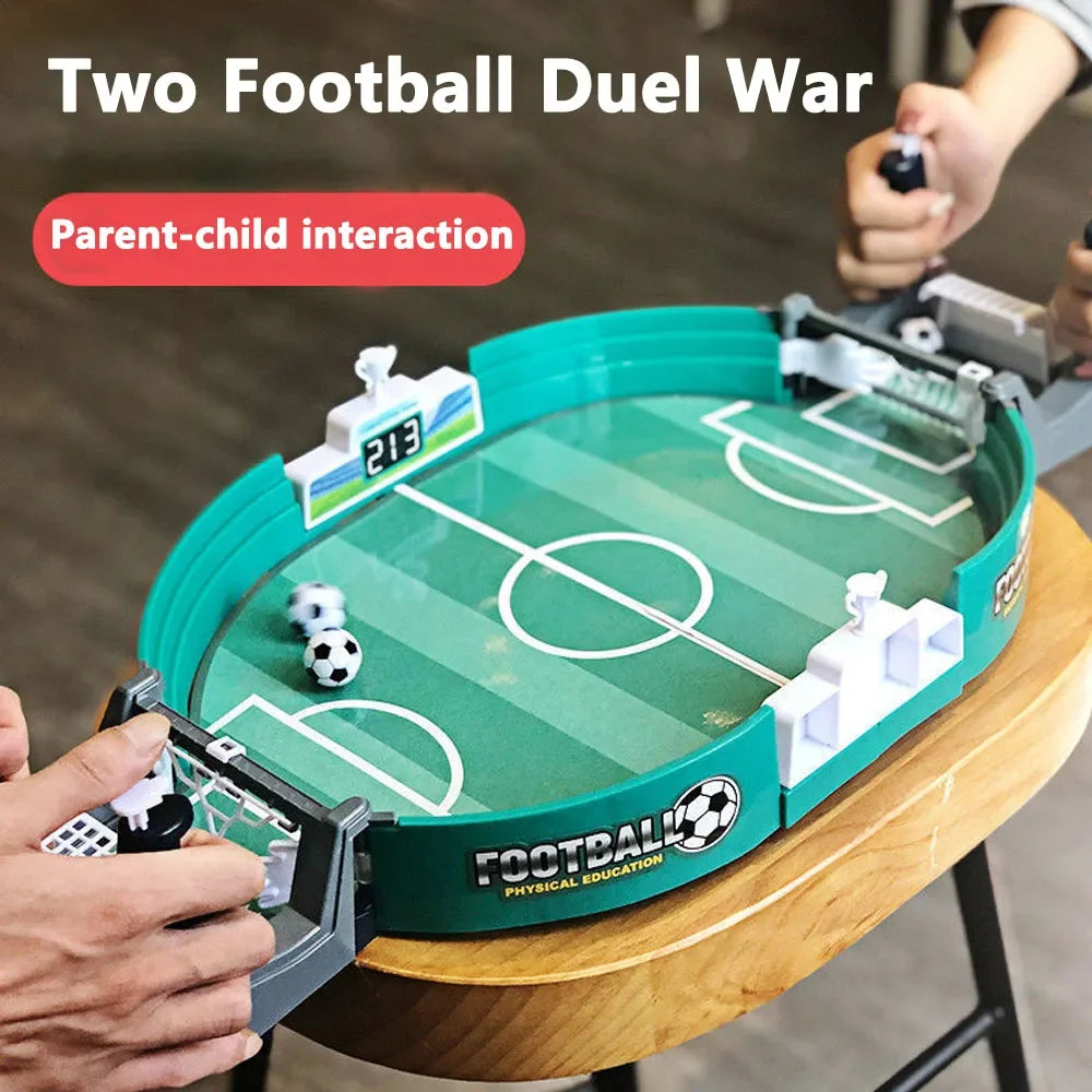 Mini Desktop Table Football Game Board - Family Party Games Match Kids Interactive Toy Educational Intellectual Toy Indoor Games