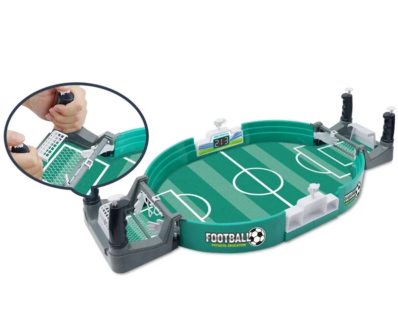 Mini Foosball Games, Tabletop Football Soccer Pinball for Indoor Game Room Games, Foosball Desktop Sports Board Games Mini Adult