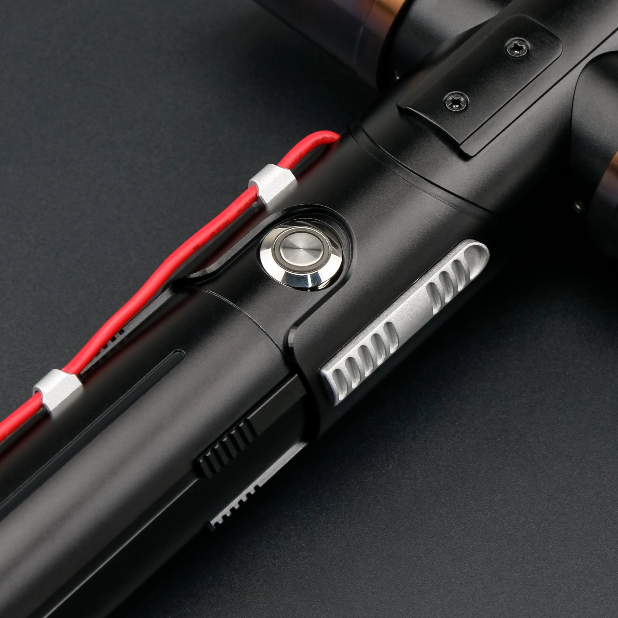 TXQSABER Kylo Ren SE Crossguard NeoPixel Lightsaber with 2 Side Blades Metal Hilt Heavy dueling Collection Laser Sword Jedi Toys