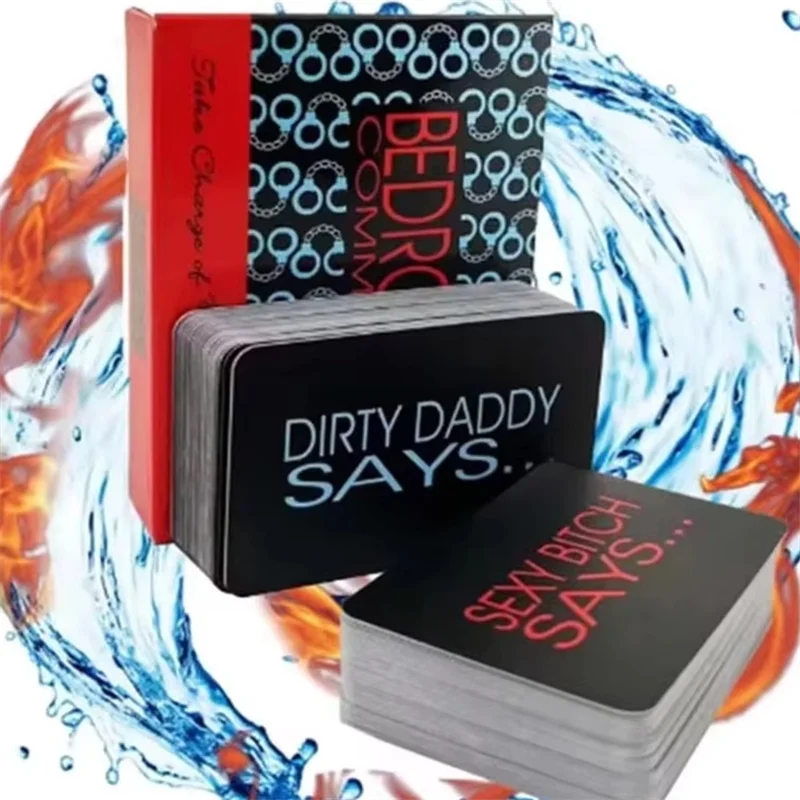 Bedroom Command Adult Card Entertainment Game Fun 108 Card Hen Party Valentine Spice You Couple with the Perfect Gift