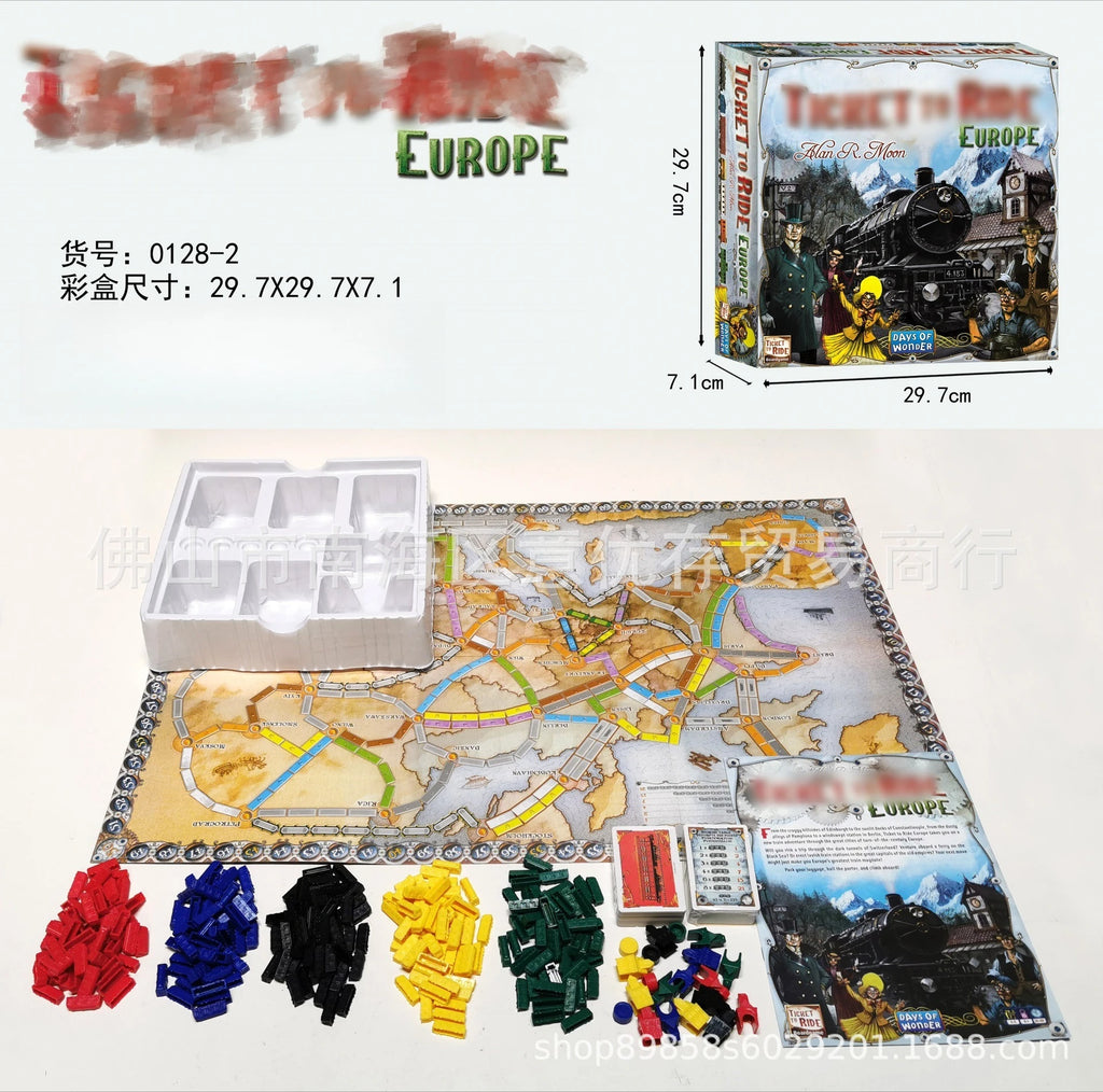 English version of the Catan board game CATAN Catan games puzzle casual toys game cards
