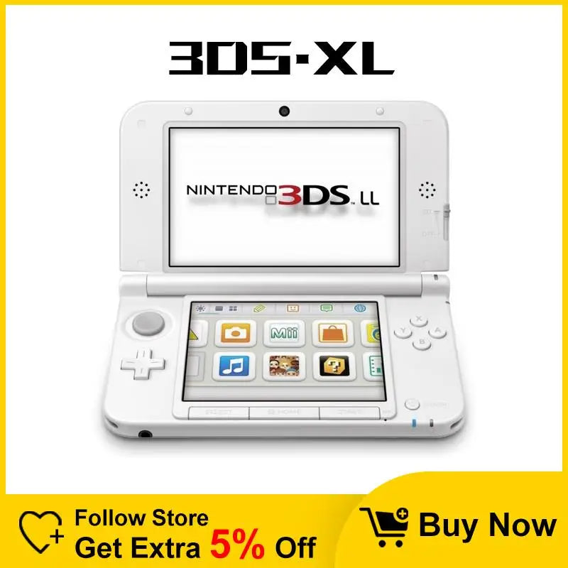 Original / Refuebished 3DSXL 3DSLL console handheld game console free games    pokemon sun/moon
