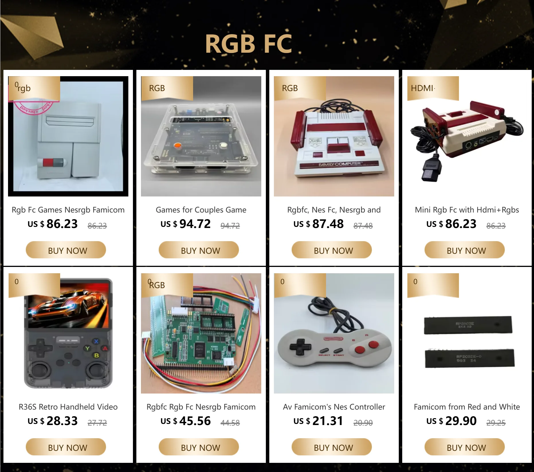 Rgb Fc Nesrgb Av Famicom Australian Kit Smart Game Built-In Nesrgb Kit Retro Modified Version Av Famicom Video Kidsren's Game