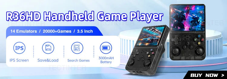 SF3000 Portable Mini Handheld Game Player 4.5 Inch IPS Screen Retro Video Game Console Built-in 20000+ Games for PS1/GBA/SFC