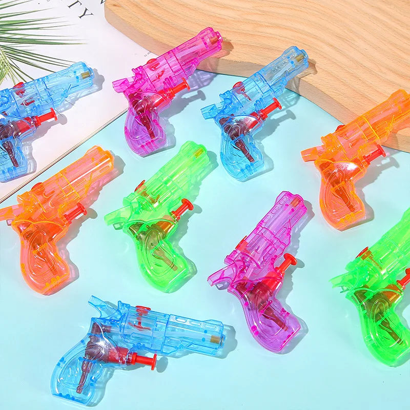 10/5Pcs Mini Water Guns Children Birthday Toys Outdoor Game Hawaii Beach Toy Pool Party Favors Christmas Gift Pinata Fillers