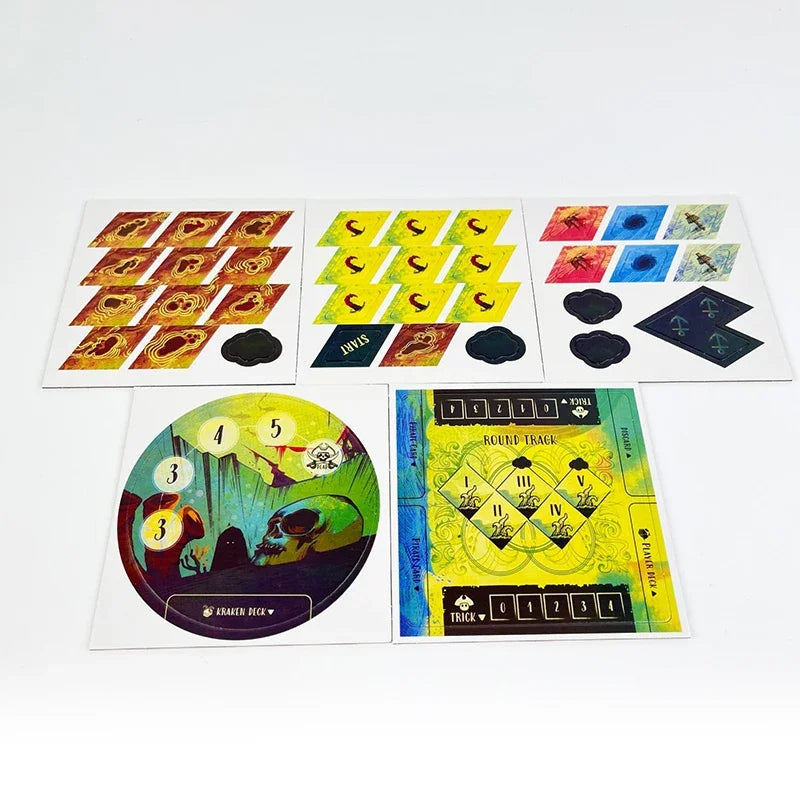 SAIL Board Game English Version with German Style Cards Two Player Cooperation Party Night Game Set