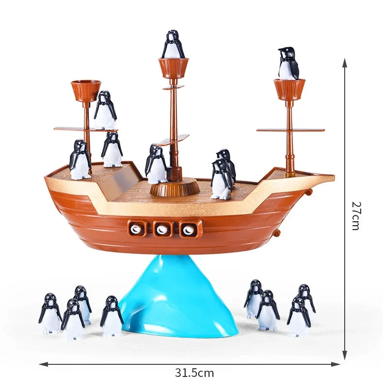 Iceberg Stacked Penguin Balanced toys Board Game Puzzle Toys Early Education Gathering party game props birthday gift for kids