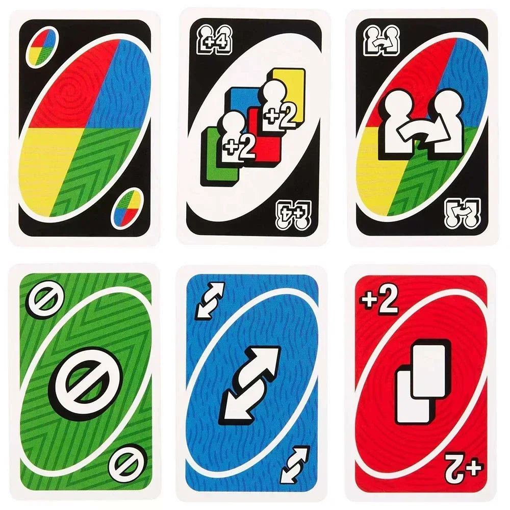 112pcs Uno TEAMS! **Game Board Games UNO Cards Table Family Party Entertainment UNO Games Card Toys Children Birthday gift