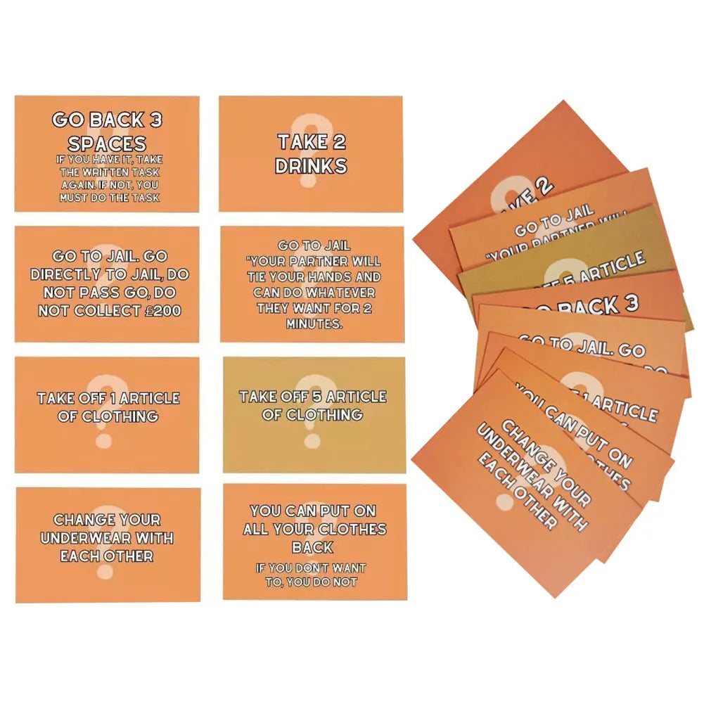 Adultopoly Board Game Couple Board Game Relationship Card Game Portable Couple Game Birthday Date Night Gifts for Husband Wife