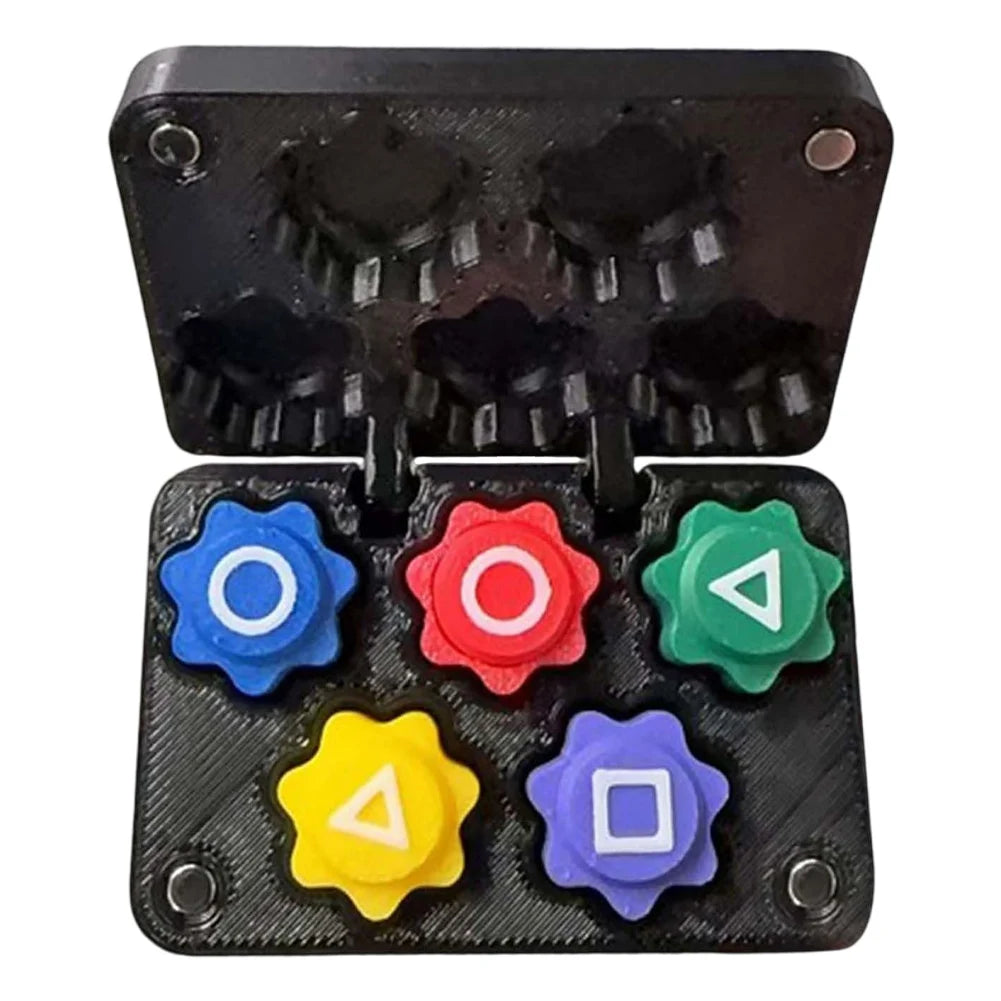 Gonggi Jack Stone Pebbles Set Funny Stone Catching Game Korean Traditional Hand Eye Coordination Training Play Games